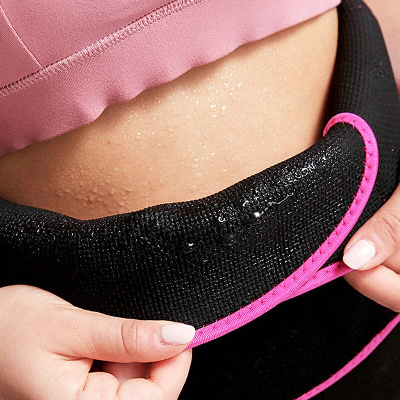 (image for) BOER Sports Fitness Waist Belt Breathable Non-slip Sprain Protection Pocket Design Easy to Adjust Back Support for Running Hiking Cycling