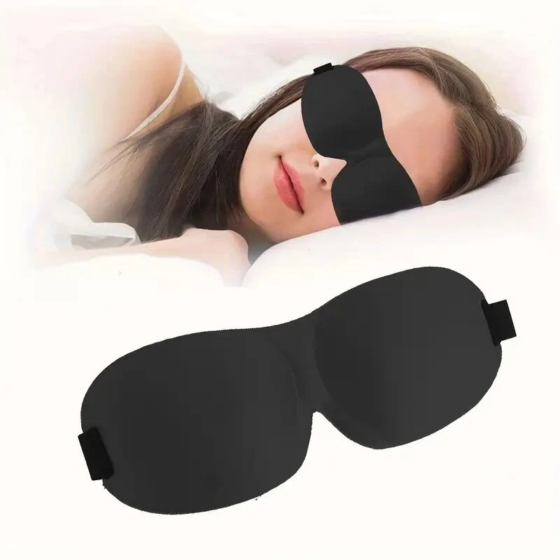KALOAD 3D Stereoscopic Sleep Eye Mask Sleep Magic Memory Sponge Black Shading Breathable Quik Sleep for Outdoor Travel (image for) KALOAD 3D Stereoscopic Sleep Eye Mask Sleep Magic Memory Sponge Black Shading Breathable Quik Sleep for Outdoor Travel